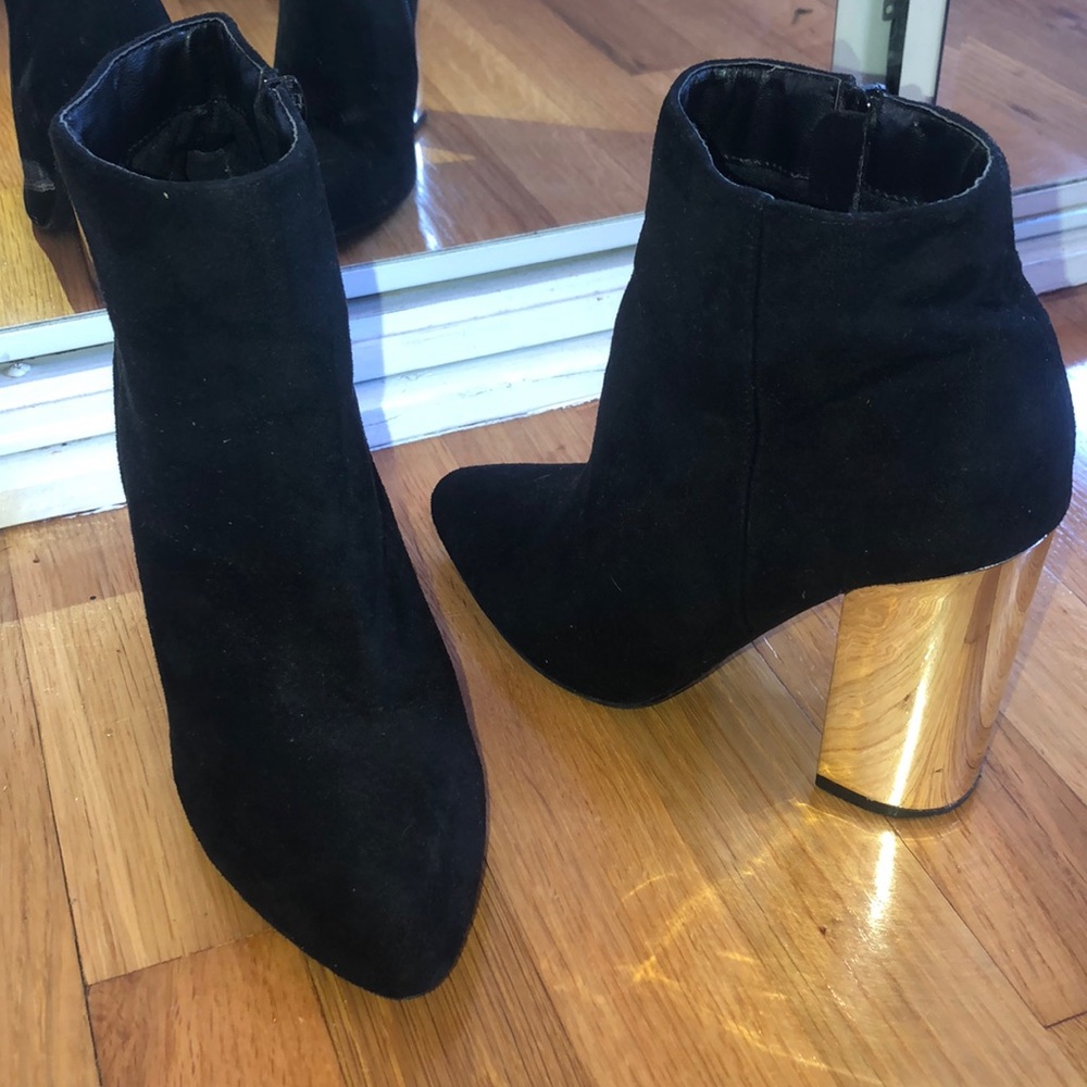 Black booties
